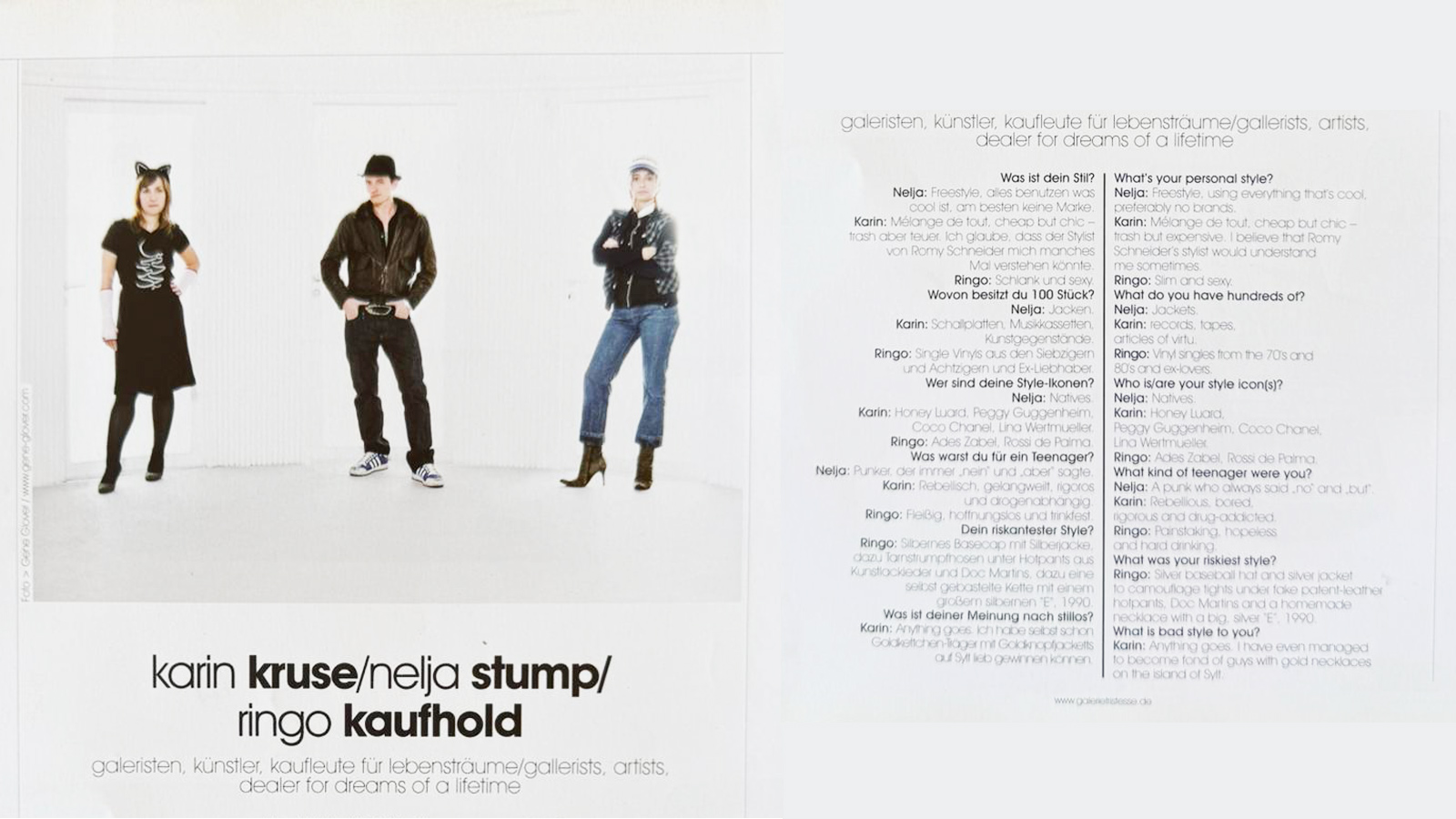 DONG Magazine — Galerie Tristesse Deluxe